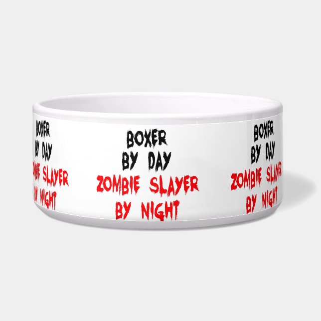 ゾンビボクサードッグジョーク ボウル (左)