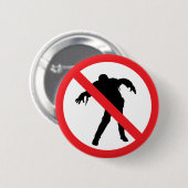 ゾンビボタン 缶バッジ (正面&裏面)