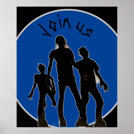 ゾンビポスターに参加 ポスター (正面)