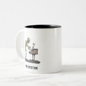 ゾンビマグカップ ツートーンマグカップ (正面左)