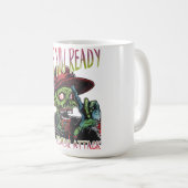 ゾンビマグ｜面白いハロウィーンのホラー コーヒーマグカップ (正面右)