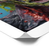 ゾンビムグショットハロウィンポスター ポスター (角)