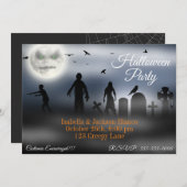 ゾンビムーン 招待状 (正面/裏面)