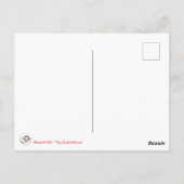 ゾンビメリークリスマスハガキ ポストカード (裏面)