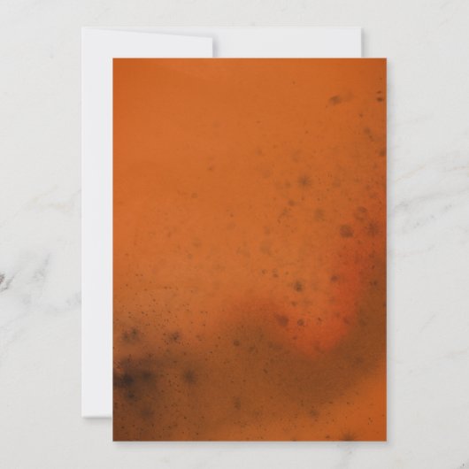 ゾンビモダンホラーをテーマにした60thバースデーパーティー 招待状 (裏面)