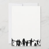 ゾンビモダン·ホード·結婚式招待状 招待状 (裏面)