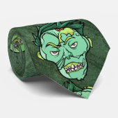 ゾンビモンスターハロウィンオフィスプロフェッショナル ネクタイ (ロール)
