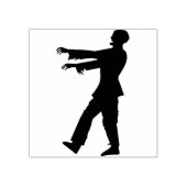 ゾンビモンスター2シルエットアートスタンプ ラバースタンプ (インプリント)