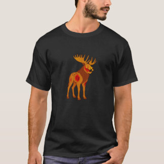 ゾンビモース動物 - 不死身のお化け スケア ブー スプーク Tシャツ