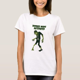 ゾンビモード起動 Tシャツ