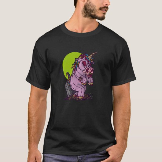 ゾンビユニコーン Tシャツ (正面)
