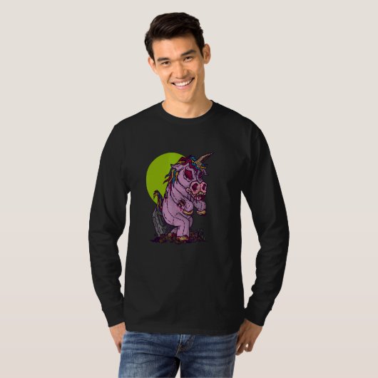 ゾンビユニコーン Tシャツ (正面フル)