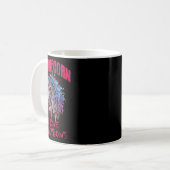 ゾンビユニコーンI Love BrainbowsパンクゴシックゴシックH コーヒーマグカップ (正面左)