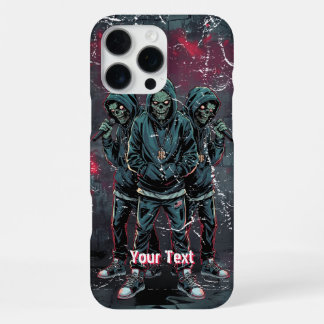 ゾンビラッパーグループのハロウィンギフト iPhone 16 PRO MAXケース