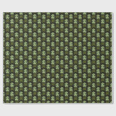 ゾンビラッピング紙かわいいゾンビギフト紙 ラッピングペーパー (フラット)