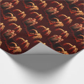 ゾンビラッピング紙ゴリーゾンビギフト紙 ラッピングペーパー (角)