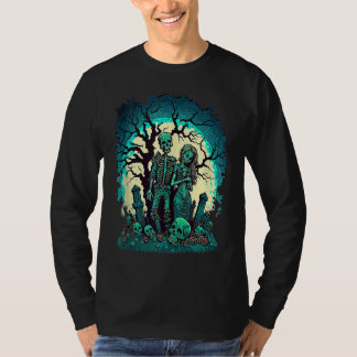 ゾンビラブバレンタインホラー モンスターハロウィン グッズ Tシャツ