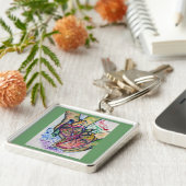 ゾンビラブ詩チャームキーチェーンペンダント キーホルダー (側面)