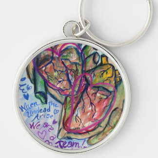 ゾンビラブ詩ペンダントチャームキーホルダー キーホルダー