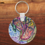 ゾンビラブ詩ペンダントチャームキーホルダー キーホルダー (正面)