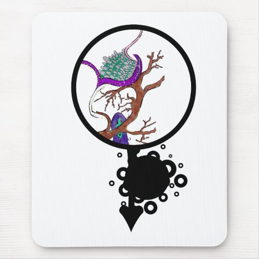 ゾンビリーム マウスパッド (正面)