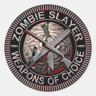ゾンビレイヤーのステッカー ラウンドシール