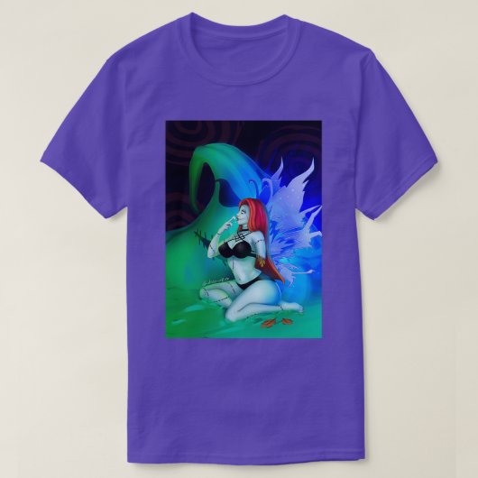 ゾンビレッドヘッドフェアリービーチ Tシャツ (デザイン正面)