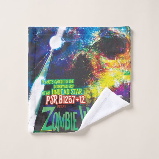 ゾンビワールドハロウィーン銀河系の恐怖 ウォッシュタオル (ウォッシュタオル)