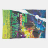 ゾンビワールドハロウィーン銀河系の恐怖 キッチンタオル (横)