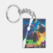 ゾンビワールドハロウィーン銀河系の恐怖 キーホルダー (正面左)