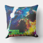 ゾンビワールドハロウィーン銀河系の恐怖 クッション (裏面)