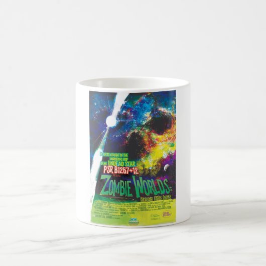 ゾンビワールドハロウィーン銀河系の恐怖 コーヒーマグカップ (中央)