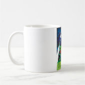 ゾンビワールドハロウィーン銀河系の恐怖 コーヒーマグカップ (左)