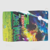 ゾンビワールドハロウィーン銀河系の恐怖 ゴルフタオル (横)