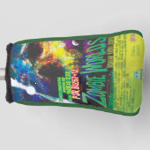 ゾンビワールドハロウィーン銀河系の恐怖 ゴルフヘッドカバー (正面)