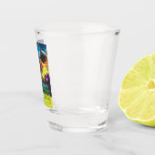 ゾンビワールドハロウィーン銀河系の恐怖 ショットグラス (右)