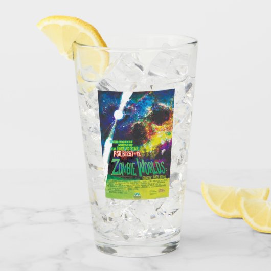 ゾンビワールドハロウィーン銀河系の恐怖 タンブラーグラス (アイス正面)
