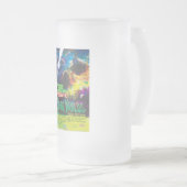 ゾンビワールドハロウィーン銀河系の恐怖 フロストグラスビールジョッキ (正面右)