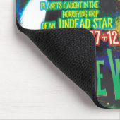 ゾンビワールドハロウィーン銀河系の恐怖 マウスパッド (コーナー)