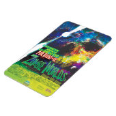 ゾンビワールドハロウィーン銀河系の恐怖 マグネット (左側)