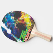ゾンビワールドハロウィーン銀河系の恐怖 卓球ラケット (横)