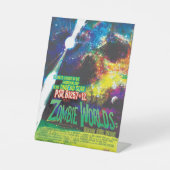 ゾンビワールドハロウィーン銀河系の恐怖 台座サイン (正面)