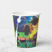 ゾンビワールドハロウィーン銀河系の恐怖 紙コップ (裏面)