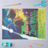 ゾンビワールドハロウィーン銀河系の恐怖 薄葉紙 (クラフト)