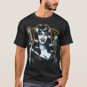 ゾンビヴァンパイアウーマン Tシャツ (正面)