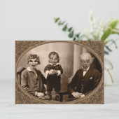 ゾンビヴァンパイアファミリーハローウィンパーティ 招待状 (スタンド正面)