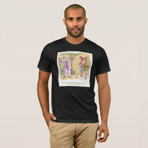 ゾンビーズドレスベラキャンバスのブラックTシャツ Tシャツ