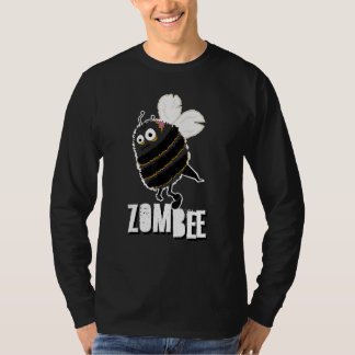 ゾンビービー ゾンビ ハロウィン マルハナバチ 黄色いお化け Tシャツ