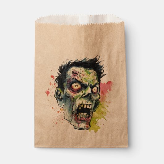 ゾンビ不気味ハロウィーンのバッグ フェイバーバッグ (正面)