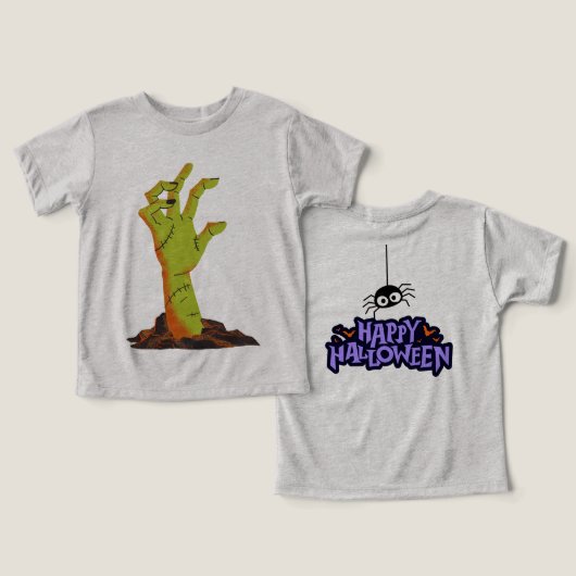 ゾンビ不気味ハンド (デザイン正面&裏面)